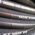 One Ply Steel Wire Braided Reinforced Wrapper Cover EPDM Steam Rubber Hose